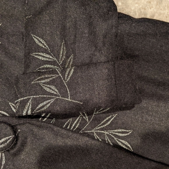 𝅺dana Buchman Petite Vintage Made in Hong Kong Wool Jacket Embroidered Size 8P - Picture 7 of 9